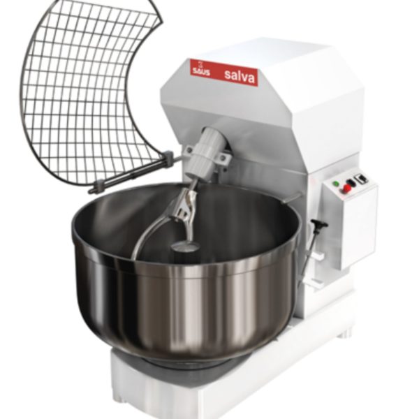 Kneader with fixed bowl